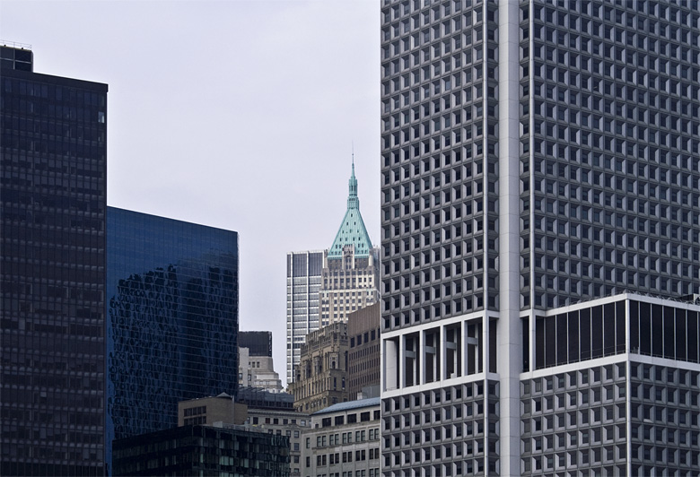 one new york plaza, three new york plaza and the trump building