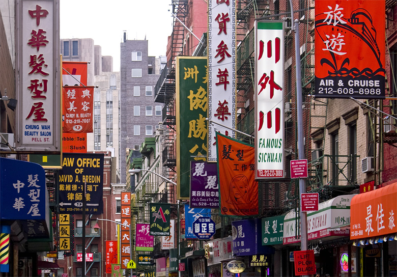chinatown signs