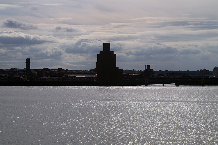 rio mersey desde el albert dock