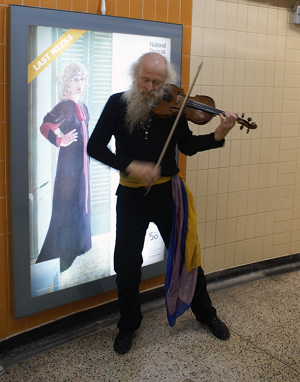 el violinista del metro