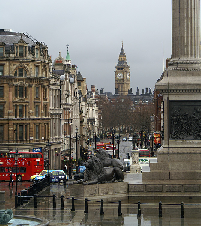 el big ben desde trafalgar square