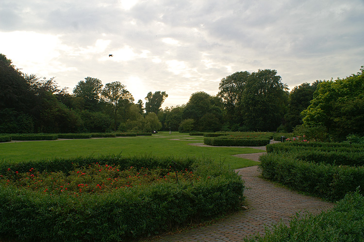 atardecer en el vondelpark