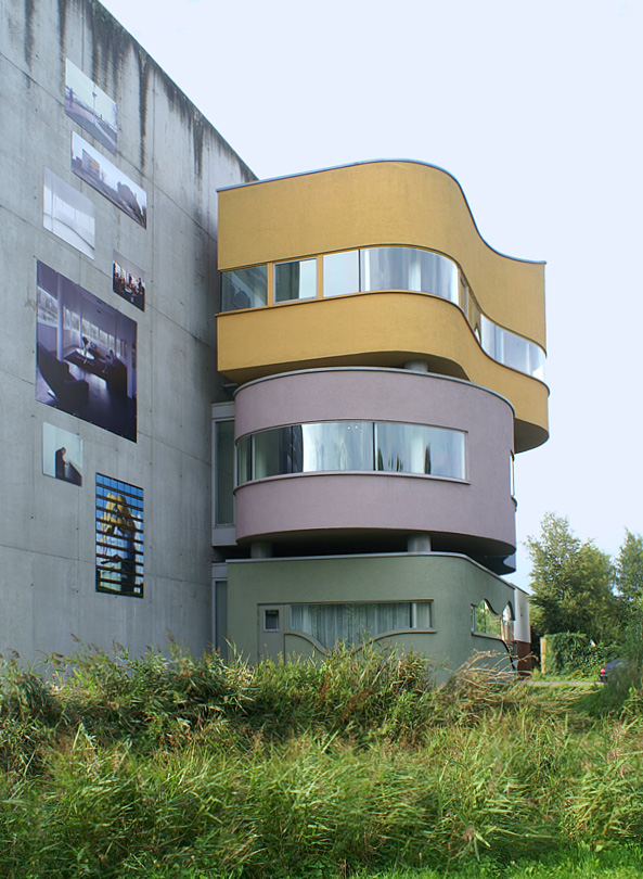 the wall house, artist in residence