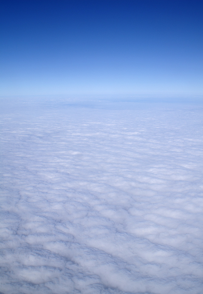 llanura de nubes