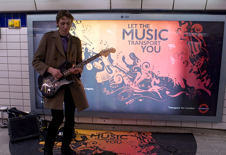 let the music transport you