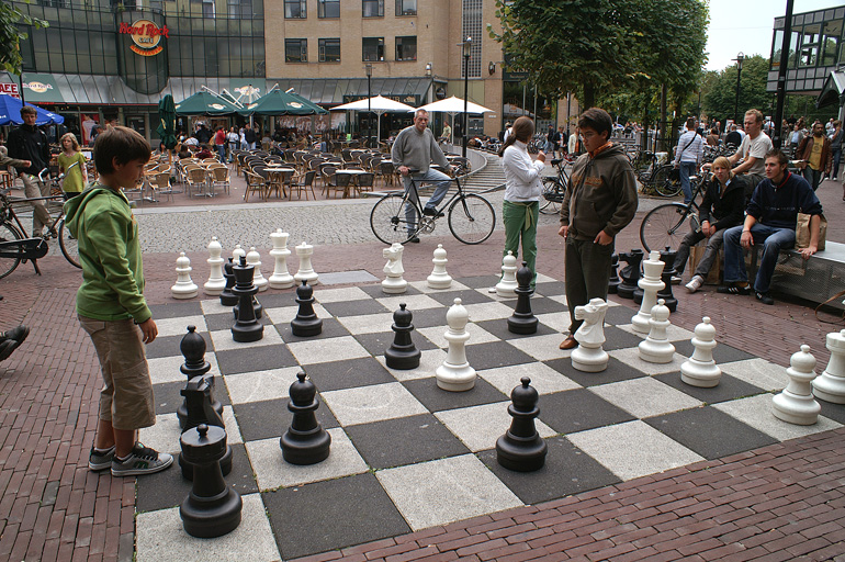 partida de ajedrez en max eweplein
