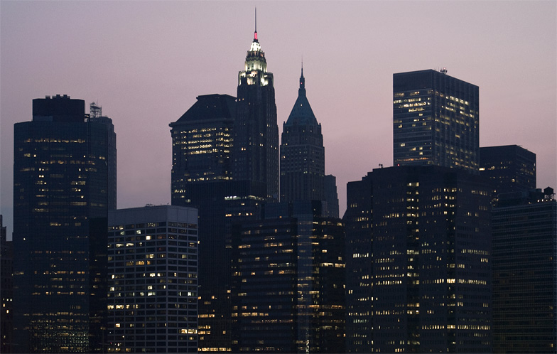 american international building and the trump building
