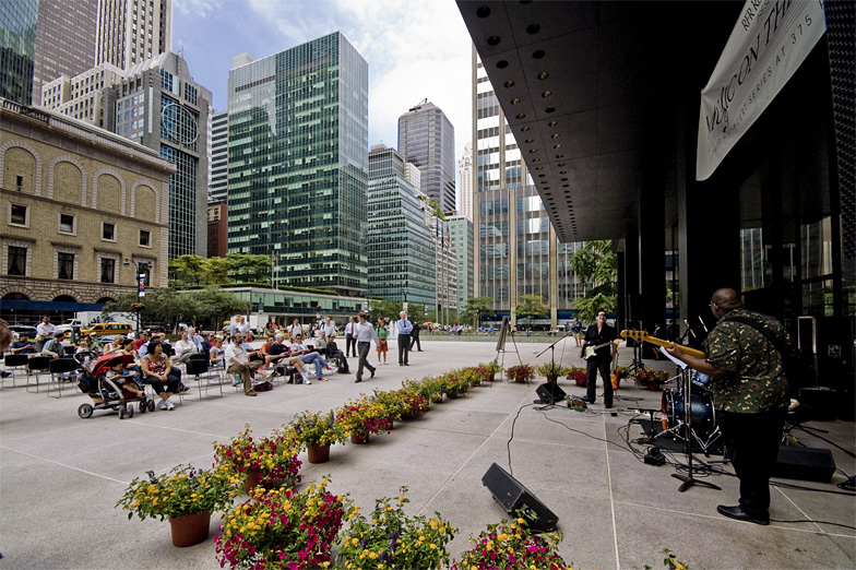 music on the plaza