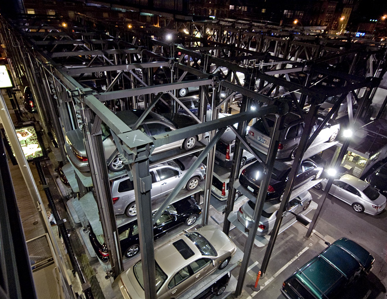 aparcamiento vertical