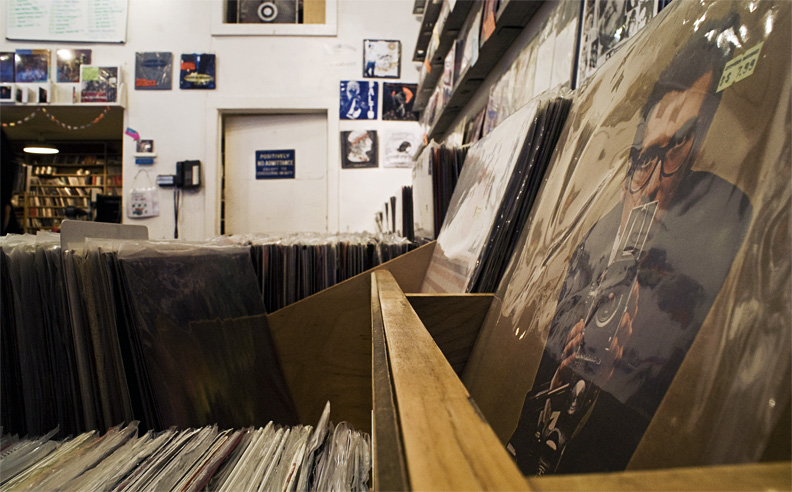 other music vinyl section