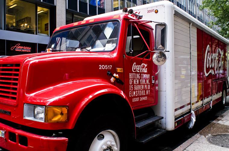 coca cola truck