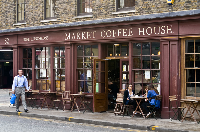 market coffee house