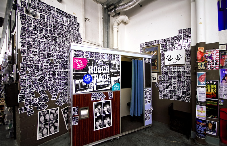 rough trade photo booth