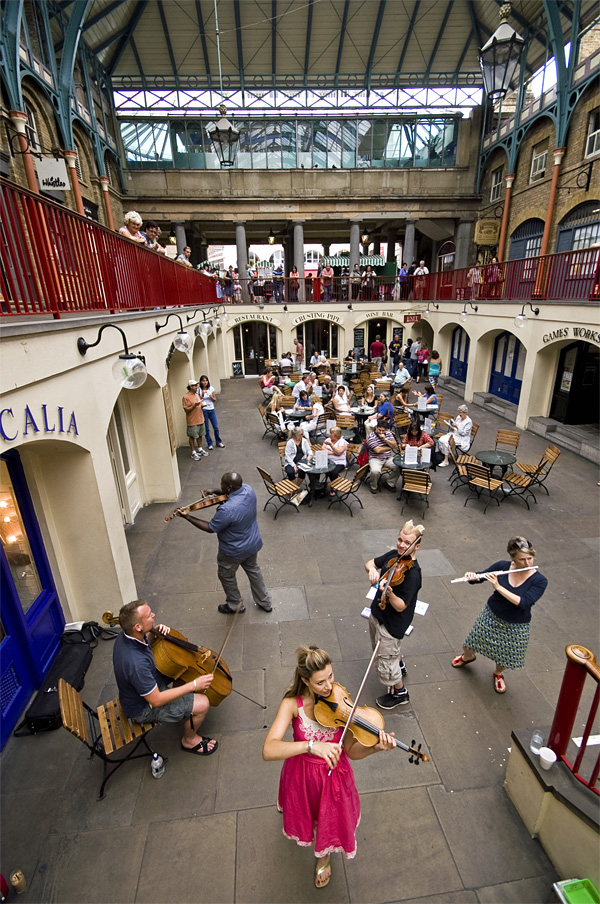 concierto para cuerdas y flauta en covent garden