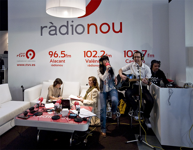 música en vivo en radio 9